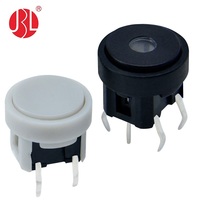 Commutateur tactile JBL 6*6 avec LED lumineuse Supper de Single Dual ou RGB, et plus de 100,000 cycles de fonctionnement