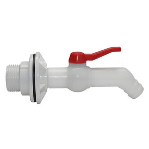 Ensemble de robinetterie G1" 3/4" 1/2" avec bec incliné, <span class=keywords><strong>tuyau</strong></span> long, <span class=keywords><strong>raccord</strong></span> fileté en plastique, adaptateur de traversée de plaque pour réservoir d'eau, <span class=keywords><strong>raccord</strong></span> rapide - Product Image 2