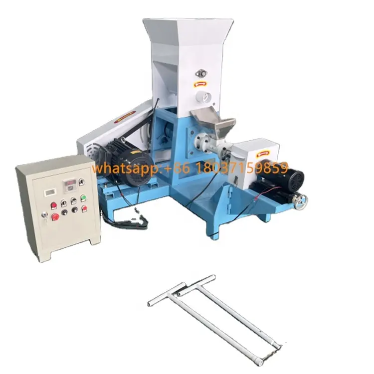 Factory automatic animal feed pellet machine Diesel Floating Fish Feed Mill Pellet Extruder Machine fish feed pellet machine