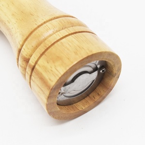 Wood Salt and Pepper Shakers Salt and Pepper Grinder Set With Adjustable Coarse <strong>Mills</strong> - Product Image 4