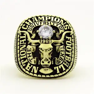 Cincin kejuaraan nasional Texas Longhorns 1969