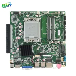 ELSKY QM6300 Lga 1700 Gaming Motherboard With Processor Alder Lake 12th 13th 14th Gen CORE I3 I5 I7 I9 H610 PCI-E X16 Graphics