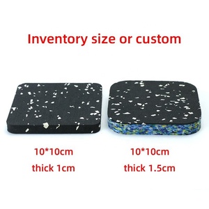 Tái chế EPDM + SBR cao su sàn CuộN 15-50mm cách âm thân thiện với môi meizhe Mz-B03 sử dụng trong nhà máy giặt cao su - Product Image 6