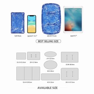 Compresa de Gel Reutilizable para Terapia, Compresa Fría/Caliente con Perlas de Gel para la Espalda, para la Recuperación Postoperatoria y el Alivio del Dolor - Product Image 4