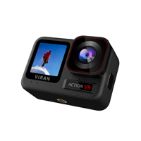 Caméra d'action étanche IP68 de 2,0 pouces, vente en gros d'usine, caméra sportive 5K, caméra sportive portable