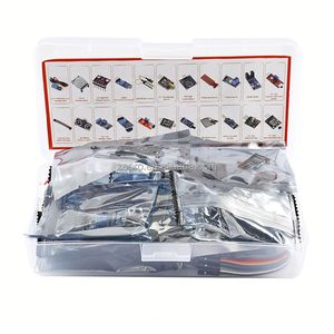 ชุดเซ็นเซอร์หุ่นยนต์สำหรับผู้เริ่มต้นเรียนรู้  วัดความชื้นในดิน ไมโครโฟน  เซ็นเซอร์ตรวจจับแสง  หลีกเลี่ยงสิ่งกีดขวาง  ชุดโมดูลเซ็นเซอร์ 22-in-1 - Product Image 5