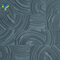 Moderne 3D Acoustique Étanche Velours Daim Textile Brique Papier Peint Décoration Murale Ménage Salon Maison Bar Café Boutique