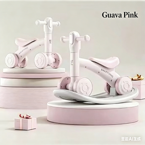 Tricycle pour enfants de 1 <span class=keywords><strong>à</strong></span> 3 ans, garçons et filles, en plastique, quatre roues, pour intérieur et extérieur, vélo pour tout-petits - Product Image 3