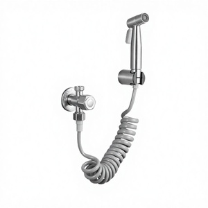 Pulvérisateur de bidet mural en acier inoxydable pour toilettes, pour hygiène féminine, écologique, pour salle de bain, pulvérisateur Shattaf musulman - Product Image 1