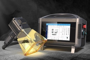 Machine de gravure et de marquage <span class=keywords><strong>laser</strong></span> fibre métallique portable et puissante 50W pour logos de pneus, numéros VIN et gravure sur métal - Product Image 2