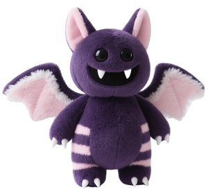 チャーミングで心地よい紫のモンスターぬいぐるみは、お子様の喜びと