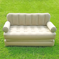 Canapé-lit gonflable, chaise longue gonflable, pour personne paresseuse, style nordique, luxe, taille Queen, ventes chaudes