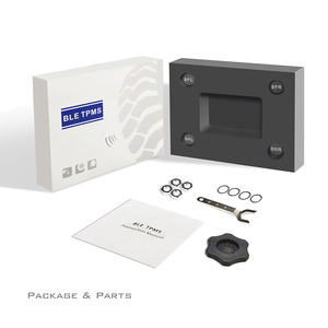 Hệ Thống Theo Dõi Áp Suất Lốp Xe Hơi Không Dây BT 4.0 <span class=keywords><strong>TPMS</strong></span> Với 4 Cảm Biến Bên Ngoài Hỗ Trợ Ứng Dụng Điện Thoại - Product Image 5