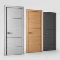 Porte de chambre d'hôpital moderne en bois ignifugée, certifiée WH 20-60 minutes, pour hôtel, complexe hôtelier, appartement, bureau, école, dortoir