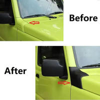 Couvercle de capot d'angle de moteur pour Suzuki Jimny JB64 JB74 2018-2022 ABS Accessoires Auto