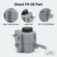 Réservoir de liquide de refroidissement pour Tank 400 GWM 2127135XGW04A, réservoir d'expansion en matériau PP, résistant aux fissures, durable, longue durée de vie
