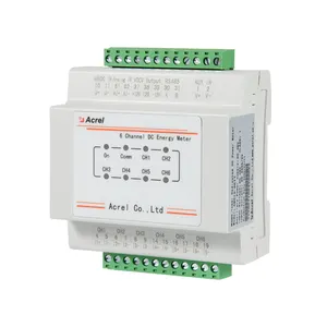 Acrel AMC16L-DETT Basisstation Mehrkreise Gleichstrom-Energiezähler Basisstation Gleichstrom-Stromzähler LCD im Fernmelde-/Turm-Basisstation