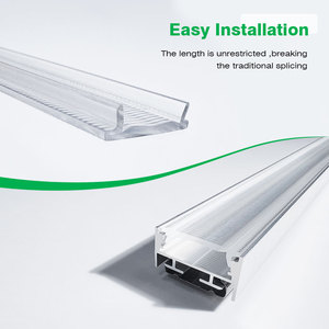 Lentille <span class=keywords><strong>LED</strong></span> concave en PMMA pour bandes <span class=keywords><strong>LED</strong></span> linéaires, lentille d'extrusion linéaire concave, lentille <span class=keywords><strong>LED</strong></span> - Product Image 4