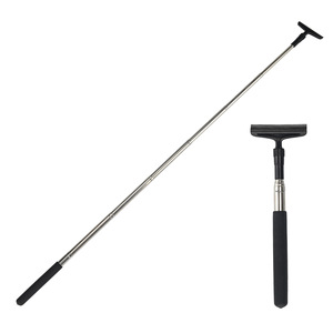 Araba ayna yağmur damlaları için taşınabilir otomatik ayna silecek temizleyici teleskopik uzun çubuk araba dikiz aynası silecek - Product Image 4