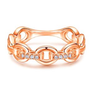 แหวนเงินแท้ 925 ชุบโรเดียม ประดับเพชรคิวบิกเซอร์โคเนีย สไตล์วินเทจ สำหรับงานแต่งงานและงานปาร์ตี้ สำหรับผู้หญิง - Product Image 4