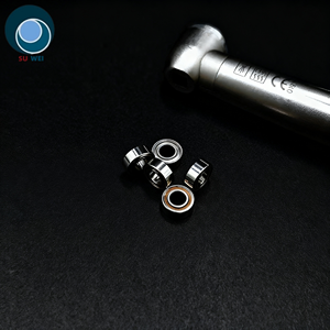 Roulement de pièce à main dentaire SR144ZZ à billes céramiques, avec support PEEK et double blindage, qualité de précision, pour turbine dentaire NSK - Product Image 2
