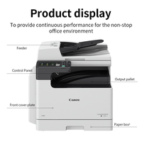 Écran tactile 7 pouces pour photocopieur multifonction A3 en métal, 25 ppm (impression/copie/scan), compatible avec la sécurité réseau cloud et Wi-Fi 6