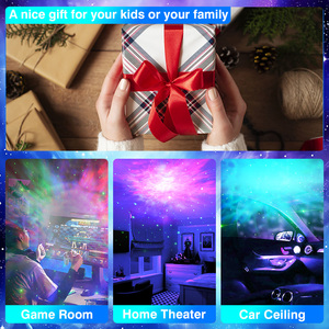Proyector LED de Galaxia Astronauta, Moderna Lámpara Nocturna Verde con Estrellas para <span class=keywords><strong>Dormitorio</strong></span> Infantil, Lámpara de <span class=keywords><strong>Techo</strong></span> USB Colorida con Control Remoto - Product Image 6