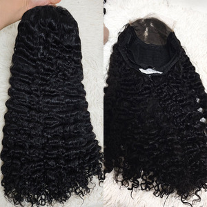Promotion 163$ Letsfly 300 Gram 5x5 Burmese Curly 300% Density 99J Human Hair <b>Lace</b> Closure <b>Wigs</b> Wholesales 24 Inches <b>Wigs</b> - Product Image 6