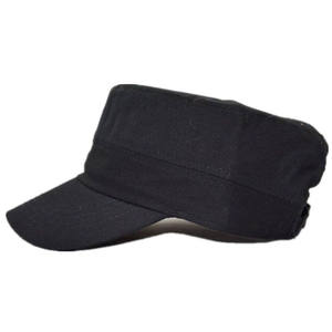 Casquette de sport plate en coton, casquette plate personnalisée, casquette de sécurité pour patrouille - Product Image 1