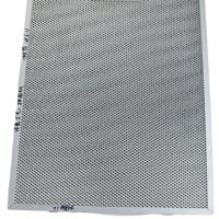 Filtre à graisse en maille d'aluminium pour hotte de cuisine européenne |   Filtre de remplacement lavable pour hotte aspirante