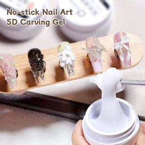 ZRKGEL Gel de construction professionnel non collant pour extension d'ongles, art 3D, logo personnalisé, sans TPO ni HEMA, fournisseurs d'ongles - Product Image 4