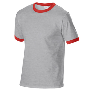 180Gsm stampa grafica personalizzata nuovo colore elegante americana fantasia azienda grigio T-Shirt per gli uomini - Product Image 6