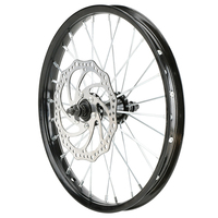 Jante de vélo à frein à disque 16 18 20 pouces en acier, roue avant pour pièces de vélo pour enfants