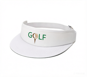 Visera de Golf Personalizada con Logotipo, Parte Superior Hueca, Ajustable, Elástica, de Poliéster, para Protección Solar, para Deportes, Ciclismo, Viajes, Aire Libre - Product Image 1