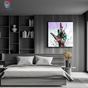 UNIART gesto ispiratore Graffiti arte stampa su tela poster e <span class=keywords><strong>stampe</strong></span> Hip Hop pittura su tela arte murale <span class=keywords><strong>per</strong></span> <span class=keywords><strong>soggiorno</strong></span> - Product Image 5