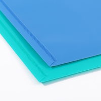 Carpeta de plástico Foska A4 y FC para oficina escolar, sobre de archivo, bolsa transparente para documentos, carpeta de archivos impermeable de PP con cierre a presión