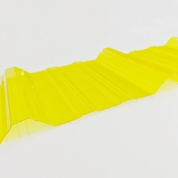 Panneau de toiture en polycarbonate ondulé pour auvent de patio, couverture extérieure imperméable pour jardin