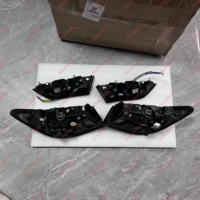 Luces traseras negras para Infiniti Q60 Luces traseras LED Luces de freno Señales de giro Serie Venom Luces traseras modificadas