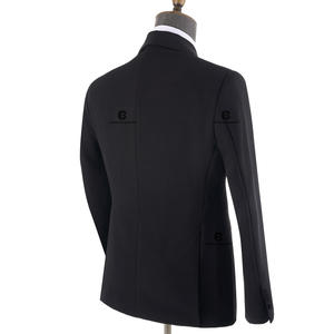 Cenne Des Graoom 2025 nuovo <span class=keywords><strong>elegante</strong></span> abito nero per gli uomini in metallo fibbia di rilascio laterale 2 pezzi Set di alta qualità festa di nozze cena - Product Image 4