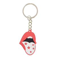 Ensemble de porte-clés Y2K rose léopard - 6 styles, porte-clés mignons en forme de guépard, cœur, éclair pour femmes, filles, sac, voiture, cadeau