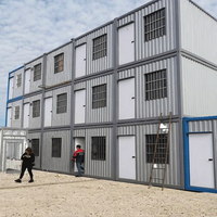 Maison préfabriquée anti-sismique, maison modulaire en conteneur, installation rapide pour le Mexique, le Chili, le Pérou, maison en conteneur pour les secours en cas de catastrophe