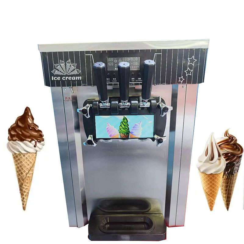 Commercial Use 3 Flavor Automatic Soft