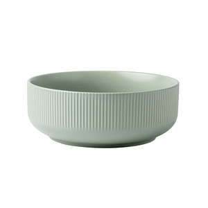 Japanese High-End Embossed Ceramic Bowl Set Modern Simple Tableware for Household Rice Soup Bowl Flat <b>Plate</b> - Product Image 5