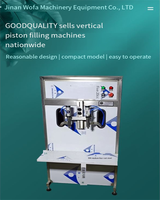 Máquina de Llenado Semiautomática Vertical de 2 Cabezales, Dosificadora para Aceite Comestible, Lubricante, Salsa, Vinagre, Detergente para Ropa