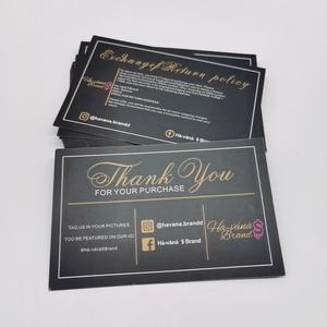 Fornitura diretta di cartone di carta di stampa personalizzata di lusso del bambino <span class=keywords><strong>milestone</strong></span> grazie biglietto di auguri biglietti da visita con il proprio logo - Product Image 6