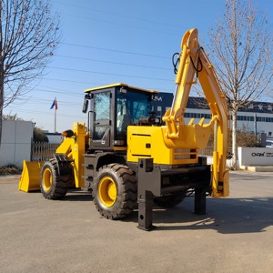 Nouvelles chargeuses <span class=keywords><strong>ZX</strong></span> 25-30, engins de terrassement, pelle rétrocaveuse tractable économique à vendre - Product Image 3