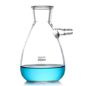 HAIJU <span class=keywords><strong>LAB</strong></span> แก้วบอโรซิลิเกตทรงสูง,ขวดแก้วขนาด125มล. ~ 20000มล. ขวดแก้วกระติกน้ำแบบมีช่องใส่ของที่ปลายปากด้านบน/ด้านข้าง - Product Image 1