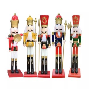 <span class=keywords><strong>Cascanueces</strong></span> de fibra de vidrio Navidad 6 pies 7 pies 8 pies estatua resina gigante <span class=keywords><strong>Cascanueces</strong></span> soldado accesorios para decoración de calle al aire libre - Product Image 6