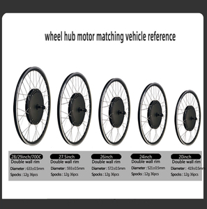 Комплект для переоборудования велосипеда постоянного тока 72 В, 48 В, 2000 Вт, 2000 Вт, комплект электродвигателя электровелосипеда 2000 Вт - Product Image 3
