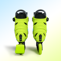 Patins à roulettes en ligne réglables pour l'extérieur, cadre intégré CNC, roulements ABEC-7, roues en PU 82A, légers et durables pour enfants et adolescents